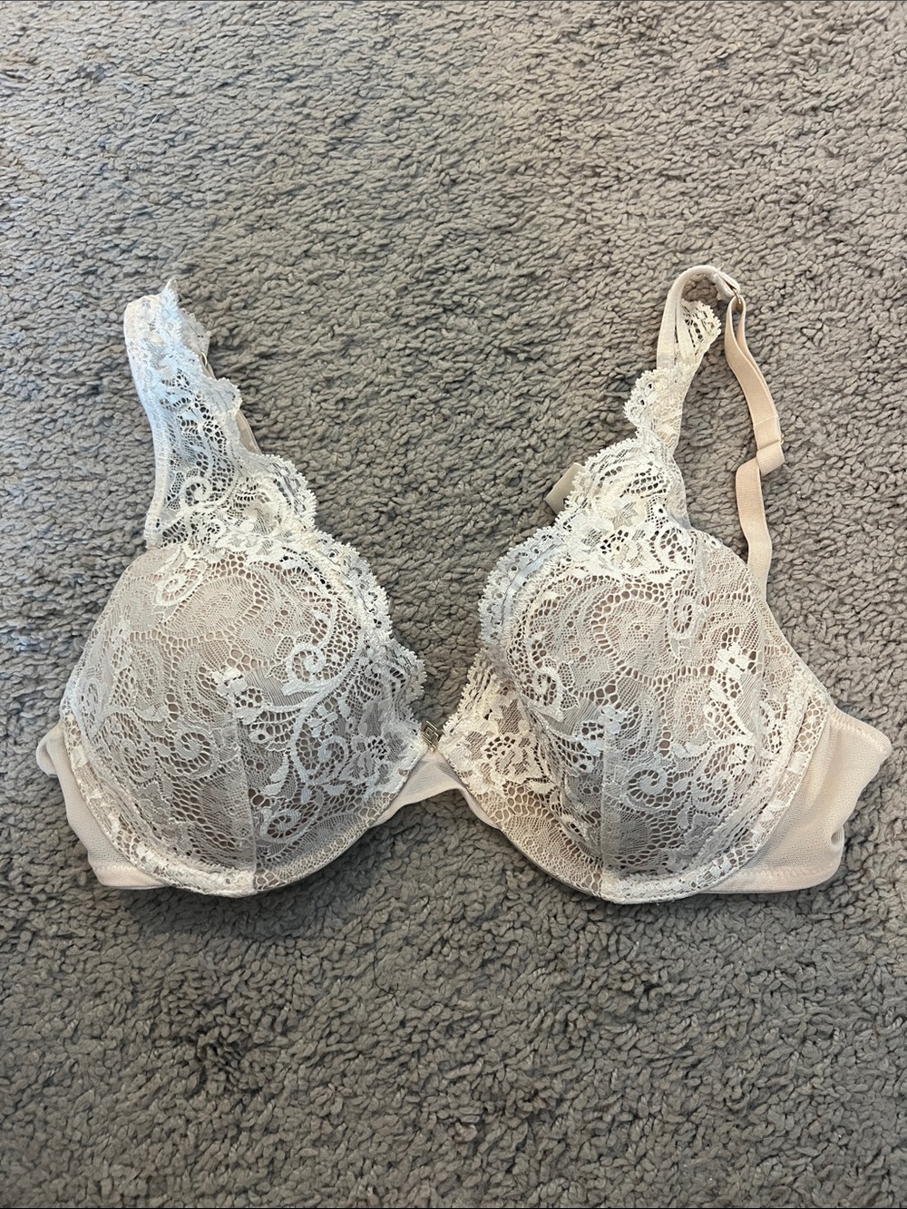 Third love Lace Underwire T-Shirt Bra - Ivory